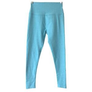 Beyond Yoga Caught in the Midi Legging Aqua Blue Women’s Size Large *EUC